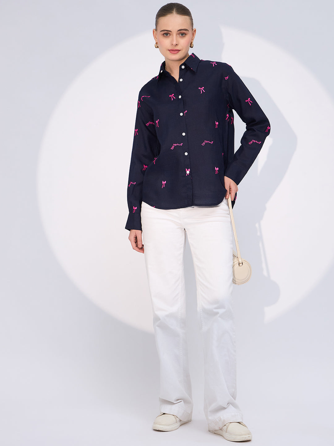 Embroidered Cotton Shirt