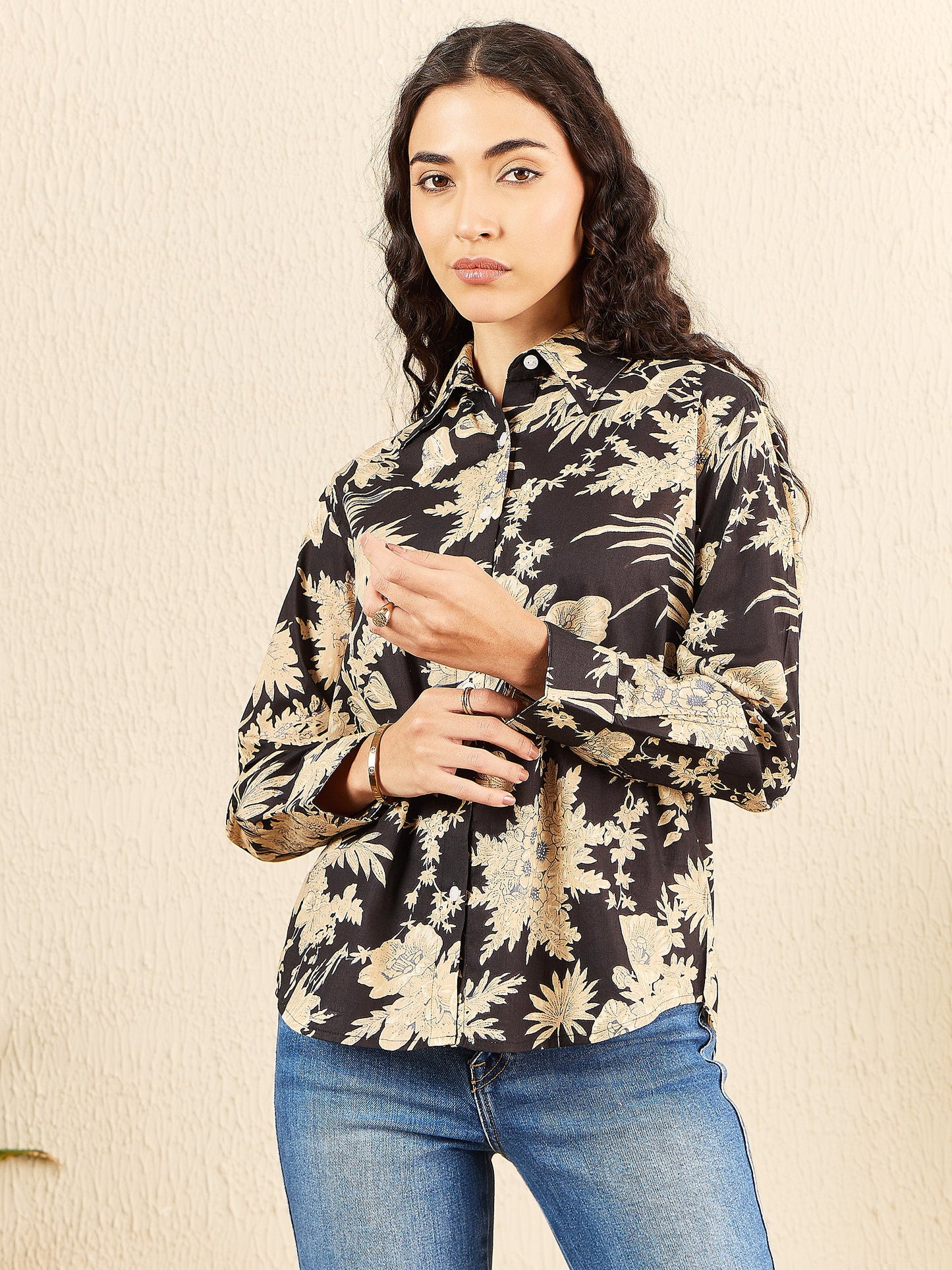 Printed Cotton Shirt