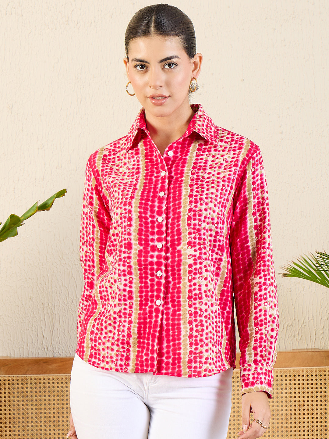 Printed Cotton Shirt