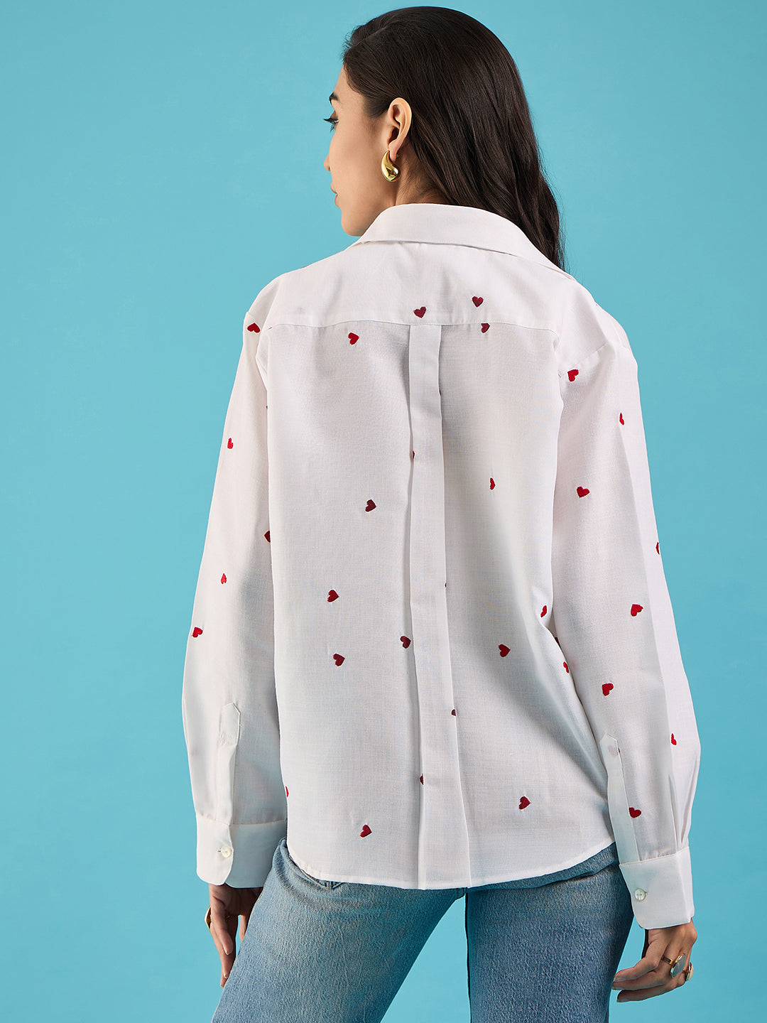 Embroidered Cotton Shirt