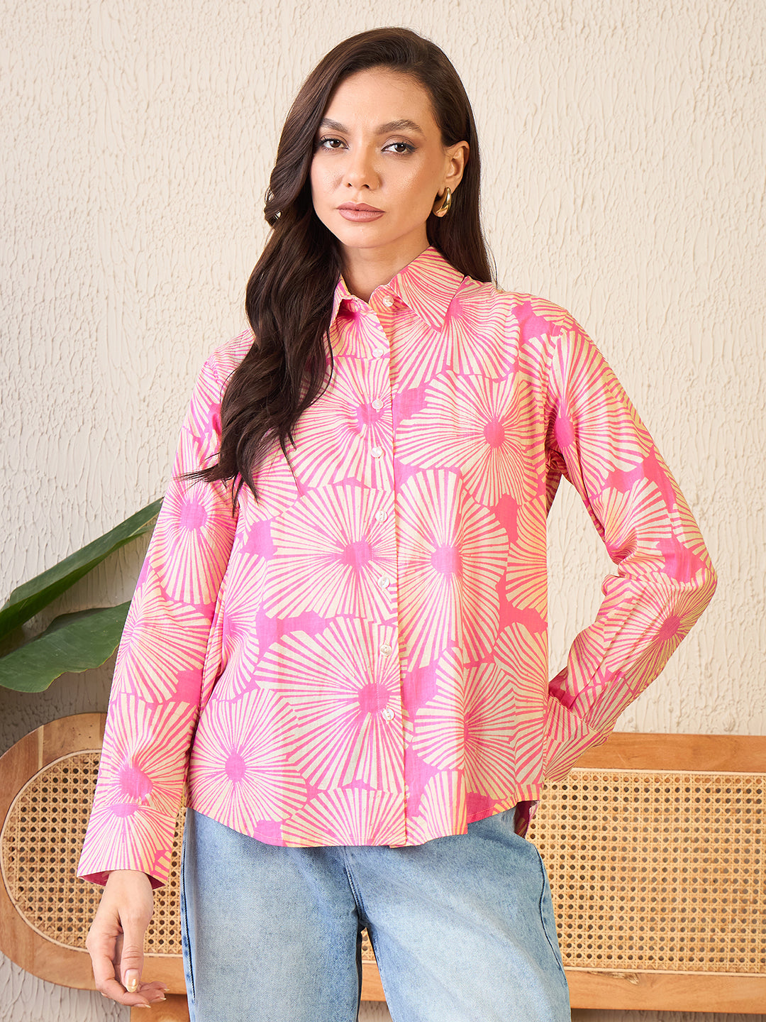 Printed Cotton Shirt